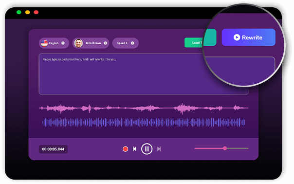 Voice Rewrite