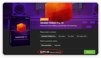 Sound Forge pro